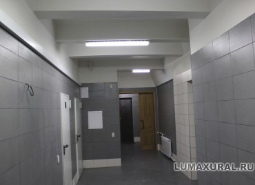 Светодиодное освещение административно-бытового комплекса